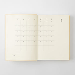 Midori MD Diary 2027 - One day/ one page (3 sizes) - Pre-order - NOMADO Store