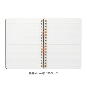 Midori Grain Notebook B6 – Green