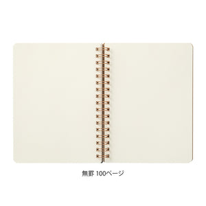 Midori Grain Notebook B6 – Green