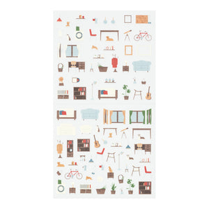 MIDORI Planner Stickers – Margin interior