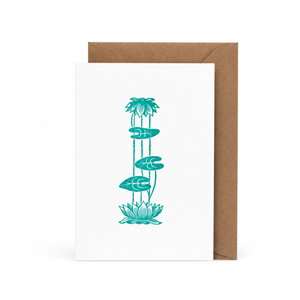 Nomado Kappan | Mini Letterpress Correspondence Cards – Vintage Illustration Collection (5 patterns) - NOMADO Store