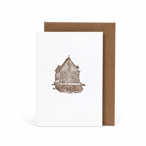 Nomado Kappan | Mini Letterpress Correspondence Cards – Vintage Illustration Collection (5 patterns) - NOMADO Store