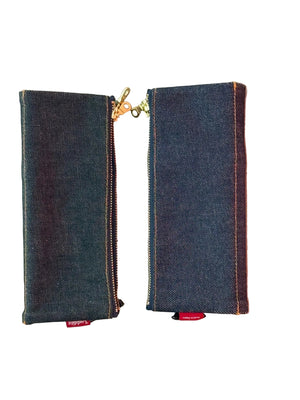 Luddite Pen Case Canvas 8-Go (2 colours denim) - NOMADO Store