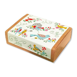 Shinzi Katoh Petit Masking Tape Box – Birds - 5 Mini Washi Tapes