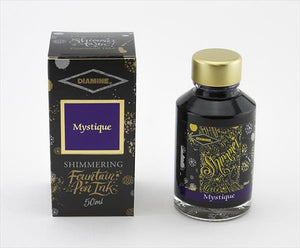 Diamine Shimmering fountain pen ink (50ML, 7 colours)