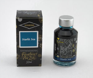 Diamine Shimmering fountain pen ink (50ML, 7 colours)