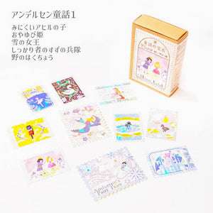 Shinzi Katoh - Flake Sticker Set - Andersen's fairy tales (2 patterns) - NOMADO Store