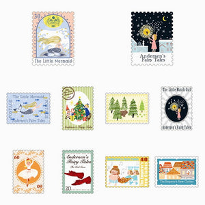 Shinzi Katoh - Flake Sticker Set - Andersen's fairy tales (2 patterns) - NOMADO Store