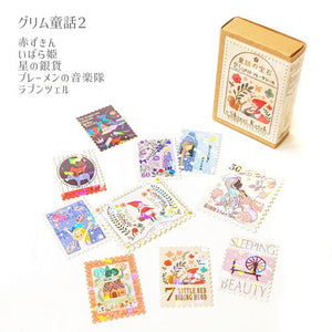 Shinzi Katoh - Flake Sticker Set - Grimm's fairy tales (2 patterns)