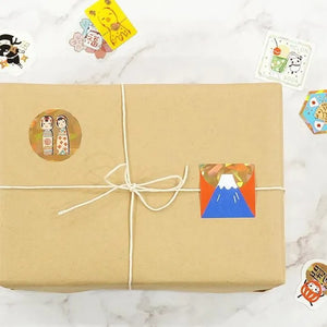 Shinzi Katoh - Japanese cute - Gold foil stickers