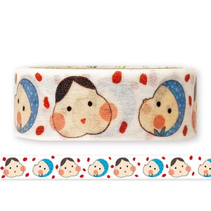 Shinzi Katoh Japanese Washi Tape – Okame & Hyottoko