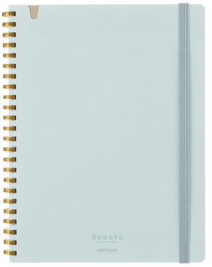 Kokuyo Sooofa Soft Ring Notebook A5 – 4 mm Grid (3 colours)