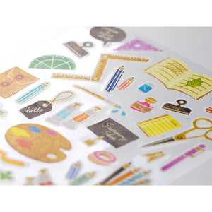 Midori Sticker Marché - Stationery