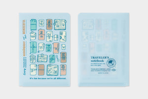 PRE-ORDER - 2027 Traveler's Company (TRC) Clear Folder (Passport size)