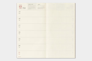 PRE-ORDER - 2027 - Traveler's Notebook (TRC) Weekly + Memo Diary (Regular size)