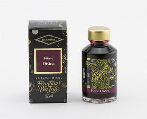 Diamine Shimmering fountain pen ink (50ML, 7 colours)