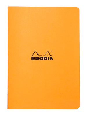 RHODIA Staplebound notebooks A5 lined (orange or black)