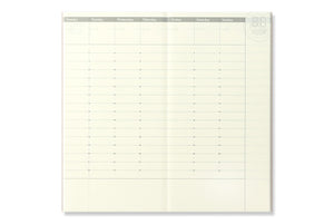 Midori Traveler's Notebook - 018. Free Diary Week - NOMADO Store