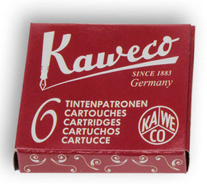 Kaweco Ink cartridges 6 pieces (7 colours) - NOMADO Store