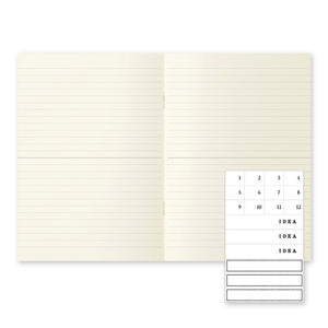 Midori MD Notebook Light - (A5) - Ruled 3 pack - NOMADO Store