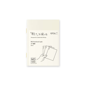Midori MD MD Notebook Light A7 (Blank, Lined or Grid) - NOMADO Store