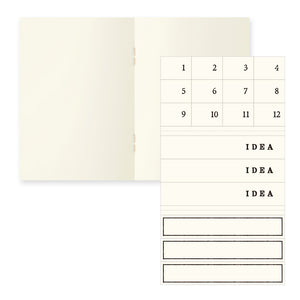 Midori MD MD Notebook Light A7 (Blank, Lined or Grid) - NOMADO Store