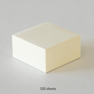 Midori MD Block Memo Pad (Blank, Lined or Grid)