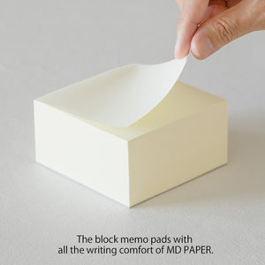 Midori MD Block Memo Pad (Blank, Lined or Grid)