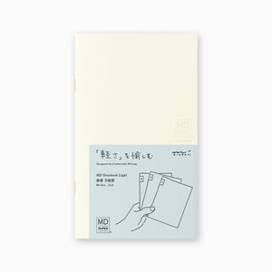 Midori MD Notebook Light - (B6 Slim) - Grid 3 pack - NOMADO Store