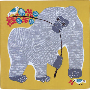 kata kata Gorilla Yellow Furoshiki (50)