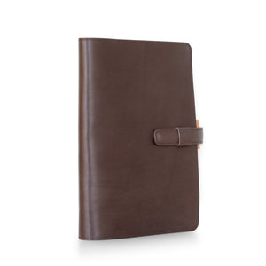 Ateliers Phileas Yokohama Leather A5 Notebook Cover (chocolate/natural)