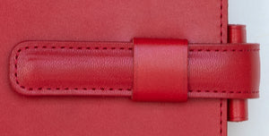 Ateliers Phileas Tokaido Leather Ring Organiser (mandarin red)