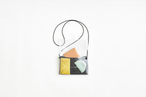 i ro se Seamless Shoulder Case PVC (Black leather) - NOMADO Store