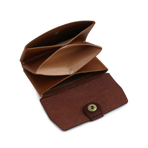 .Urukust Compact Wallet (Brown) - NOMADO Store