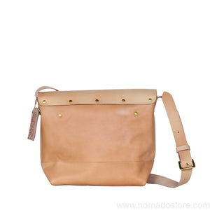 Superior Labor x Nomado Store Paint Shoulder Bag Large - All Leather (Natural) - NOMADO Store