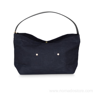 Marineday Shipfly Linen Canvas Shoulder Bag (Black) - NOMADO Store 