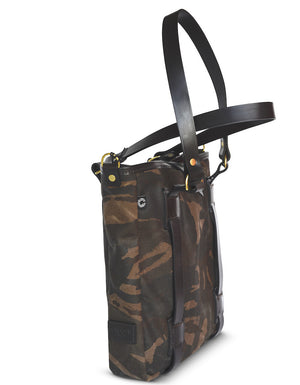 CROOTS WAXED CAMOUFLAGE TOTE BAG - M - NOMADO Store 