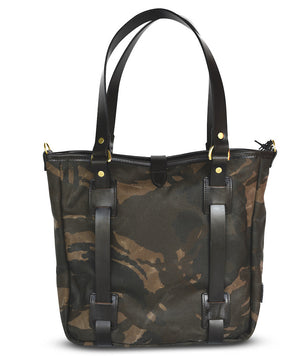 CROOTS WAXED CAMOUFLAGE TOTE BAG - M - NOMADO Store 