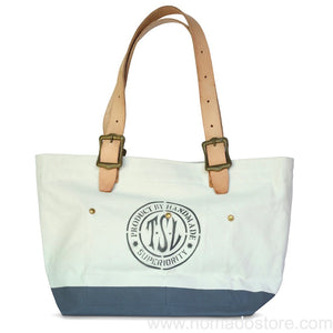 The Superior Labor Engineer Tote bag S natural body dark grey paint - NOMADO Store