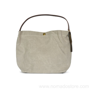 Marineday Minifish Linen Canvas Shoulder Bag (Natural) - NOMADO Store