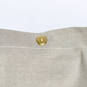 Marineday Minifish Linen Canvas Shoulder Bag (Natural) - NOMADO Store
