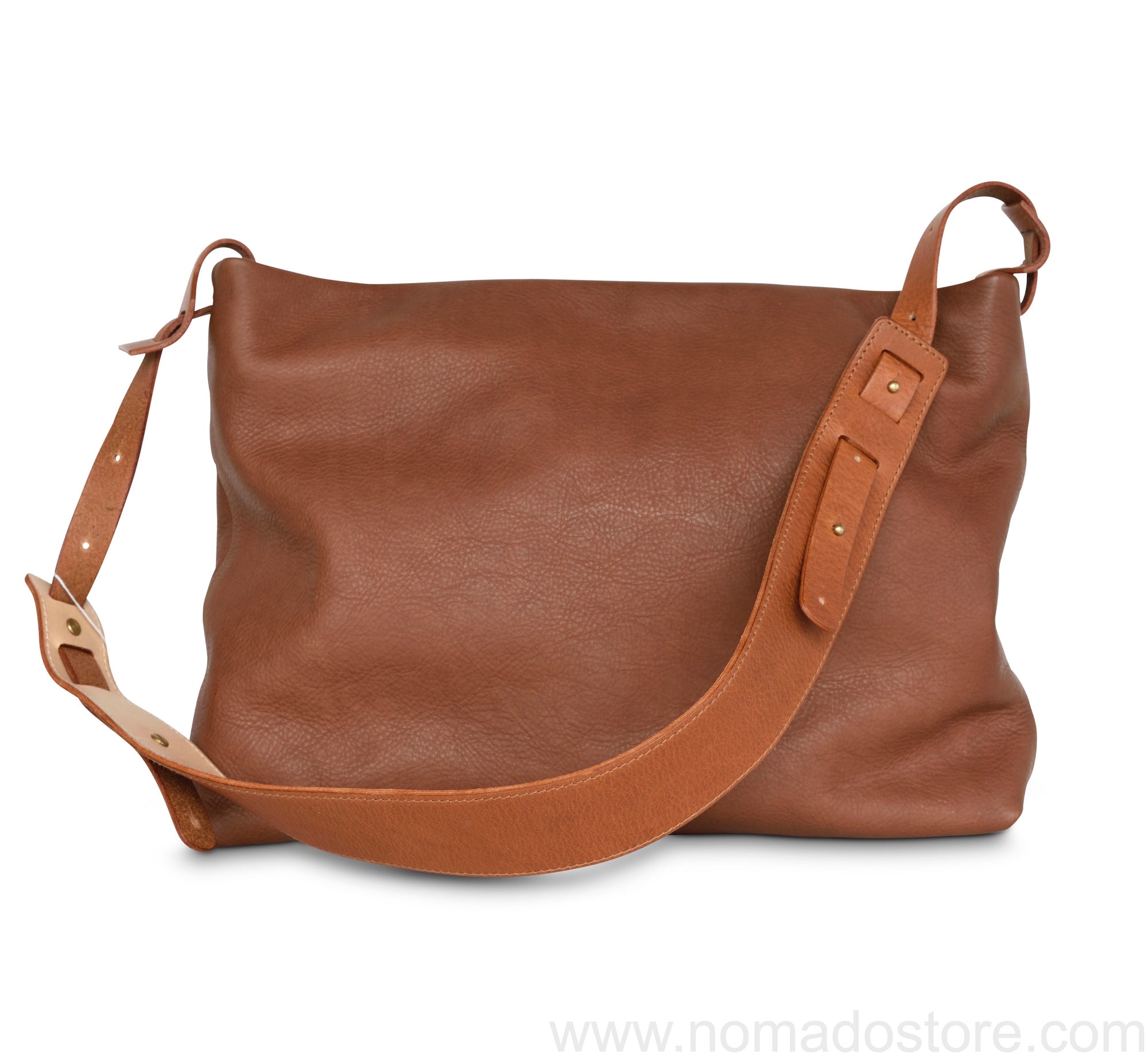 .urukust Leather Shoulder Bag S Brown - NOMADO Store 