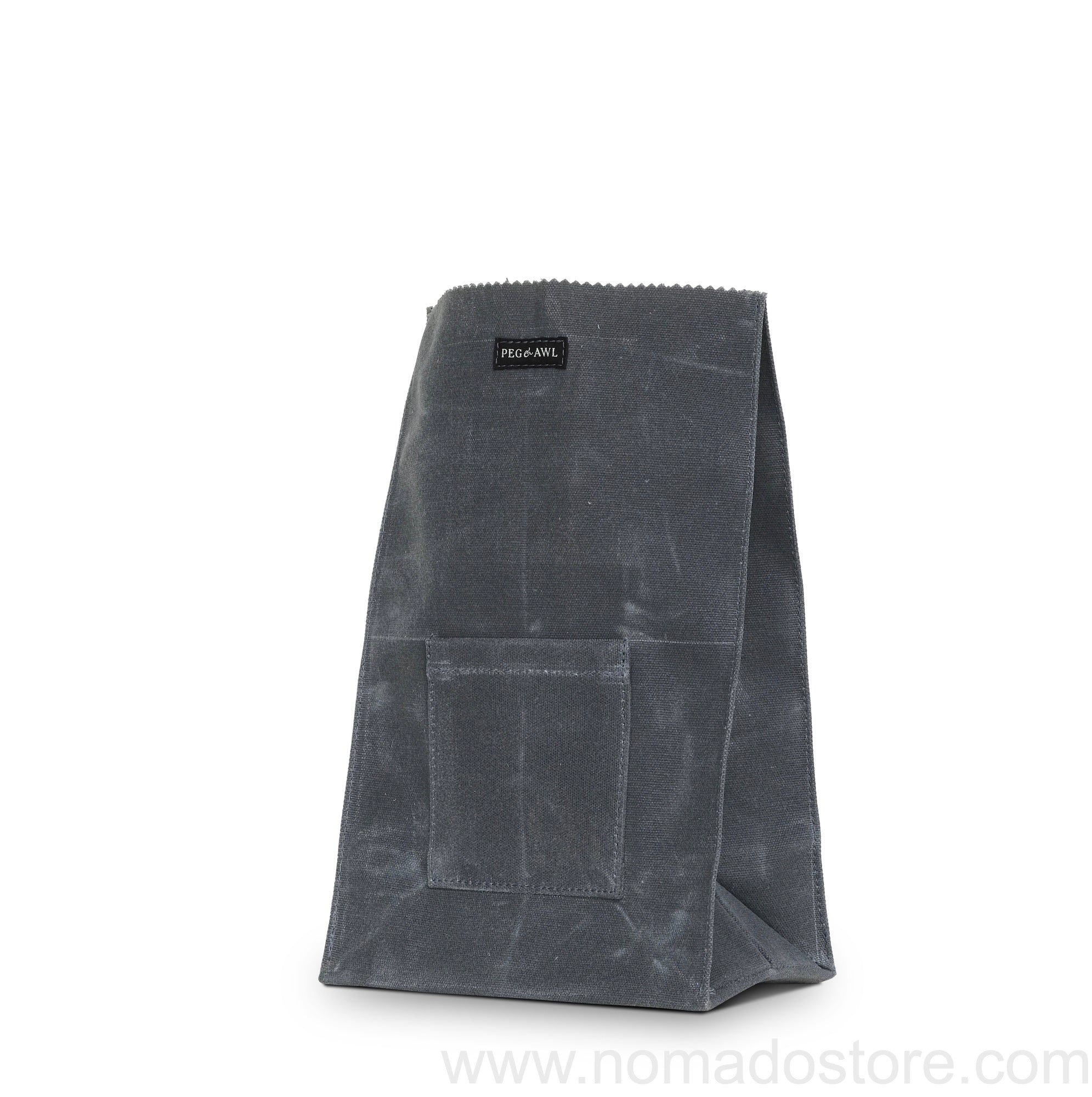 Peg and Awl The Marlowe Lunch Bag - Slate - NOMADO Store 