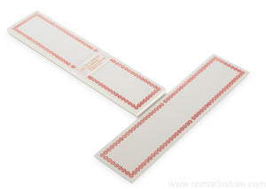 Classiky Letterpress Folded Memo Cards (3 colours/sizes) 20pcs - NOMADO Store