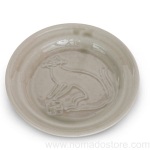 Classiky Toranekobonbon Oval Round Dish (Cat/3 colours) - NOMADO Store