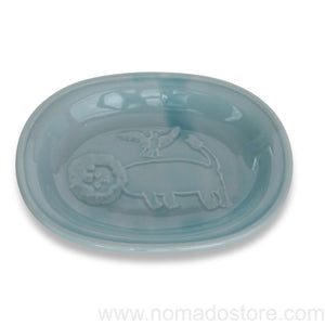 Classiky Toranekobonbon Oval Small Dish (Lion/3 colours) - NOMADO Store