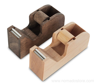 Classiky tape dispenser(wood) Natural or Brown - NOMADO Store
