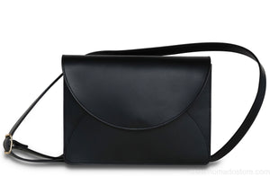 i ro se Fold Mini Shoulder Bag (Black) - NOMADO Store