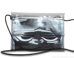 i ro se Seamless Shoulder Case PVC (Black leather) - NOMADO Store