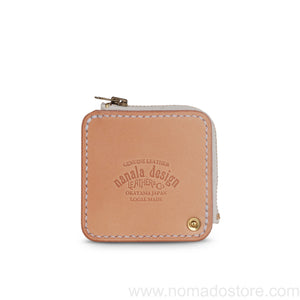 Nanala Design Leather Mini Zip Coin Case (3 colours) - NOMADO Store